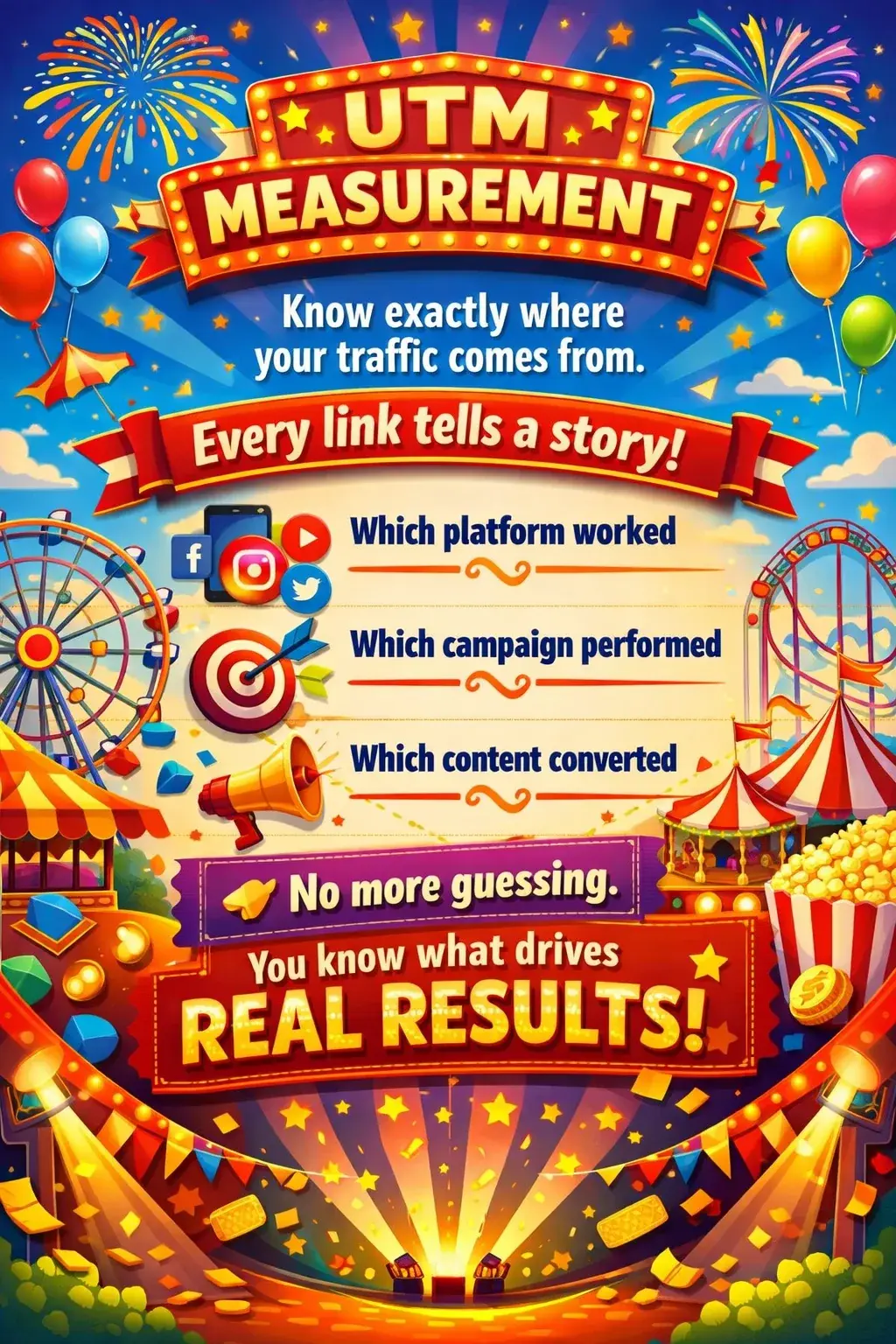 UTM Measurement tracking infographic